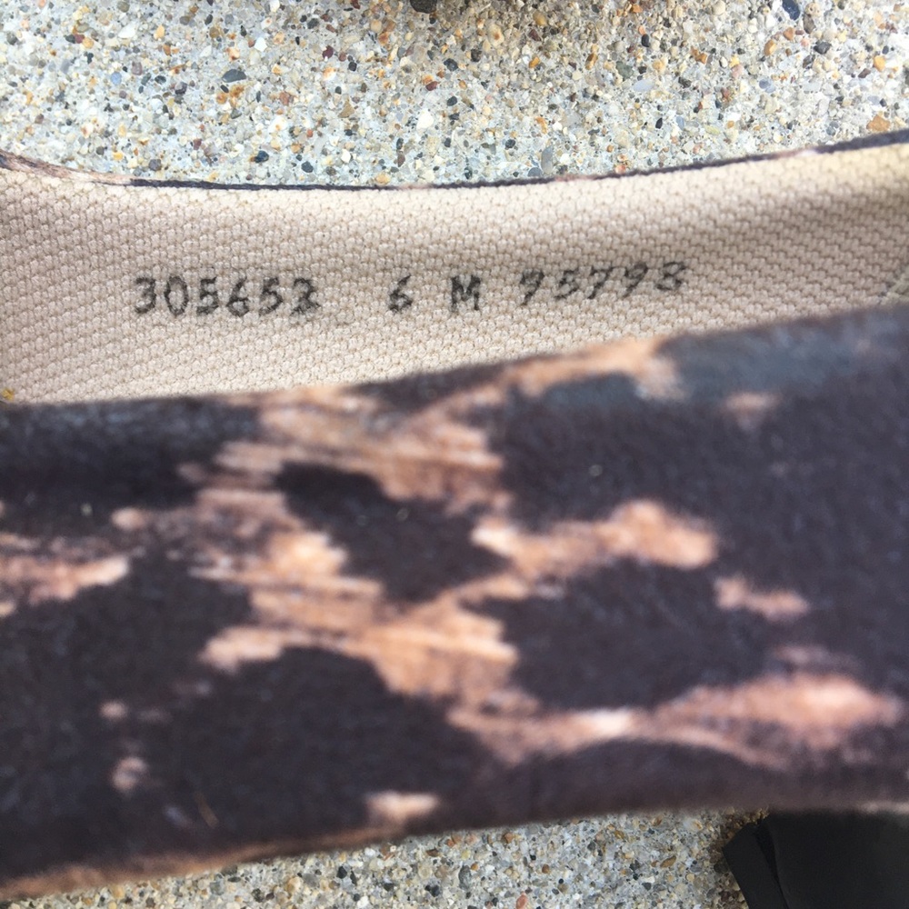California Magdesians Leopard print Kitten Heels 6 - Picture 8 of 8